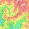 Well topographic map, elevation, terrain