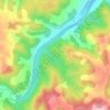 Tastavins topographic map, elevation, terrain