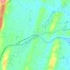 McDonald topographic map, elevation, terrain