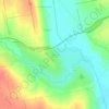 Kulevcha topographic map, elevation, terrain