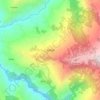 Maiwakhola topographic map, elevation, terrain