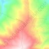Loma de Piedra Junquera topographic map, elevation, terrain