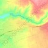 Thôn 3 topographic map, elevation, terrain