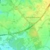 Bailly topographic map, elevation, terrain