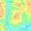 Richmond Hill topographic map, elevation, terrain