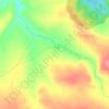 El Rasillo topographic map, elevation, terrain