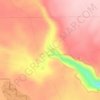 Sycamore Falls topographic map, elevation, terrain