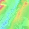 Guardal topographic map, elevation, terrain