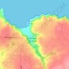 Ker François topographic map, elevation, terrain