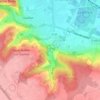 Jeufosse topographic map, elevation, terrain