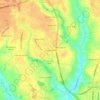 Shadowlawn topographic map, elevation, terrain