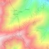 Alpe Del Cresto topographic map, elevation, terrain