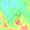 Cerro del Hierro topographic map, elevation, terrain