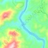 Barnard topographic map, elevation, terrain