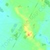 Milverton topographic map, elevation, terrain