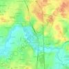 Le Poncel topographic map, elevation, terrain