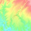 La Ruana topographic map, elevation, terrain