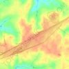 Fruitland topographic map, elevation, terrain