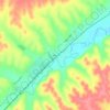 Volland topographic map, elevation, terrain