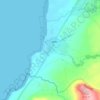 Pontllyfni topographic map, elevation, terrain