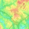 Guilford topographic map, elevation, terrain