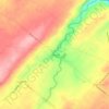 Carversville topographic map, elevation, terrain