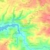 Le Gratz topographic map, elevation, terrain