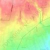 Belega topographic map, elevation, terrain