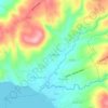 Bagbag topographic map, elevation, terrain
