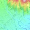 Malitlit topographic map, elevation, terrain