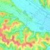Oberstorcha topographic map, elevation, terrain