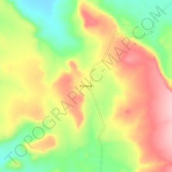 Kimnai topographic map, elevation, terrain