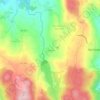 Lumiares topographic map, elevation, terrain