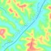 Yorktown topographic map, elevation, terrain