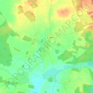 Kehrberg topographic map, elevation, terrain