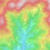 Villa di Piteccio topographic map, elevation, terrain