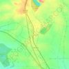 Salanpur topographic map, elevation, terrain