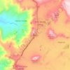 Metera topographic map, elevation, terrain