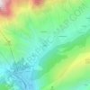 Meyen topographic map, elevation, terrain