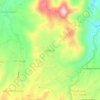 Atoluca topographic map, elevation, terrain