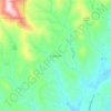 Chopped Oak topographic map, elevation, terrain
