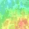 Farnham Centre topographic map, elevation, terrain