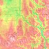 Beaver Island topographic map, elevation, terrain