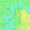 Woodcleft topographic map, elevation, terrain