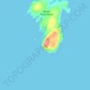 Whale Head topographic map, elevation, terrain