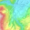 Les Buchets topographic map, elevation, terrain