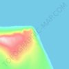 Cape Joseph Henry topographic map, elevation, terrain