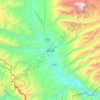 普兰县 topographic map, elevation, terrain