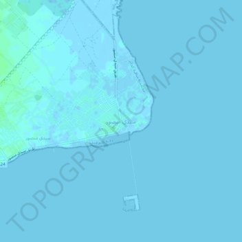 Sidi Mansour topographic map, elevation, terrain