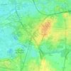 Pilate topographic map, elevation, terrain